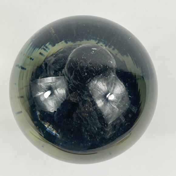 Gothic Skull Bust Musical Waterglobe Black Pedestal Halloween Decor 7.5 In - Picture 5 of 12